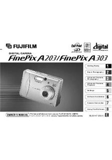 Fujifilm FinePix A303 manual. Camera Instructions.